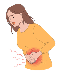 Bloating or abdominal fullness