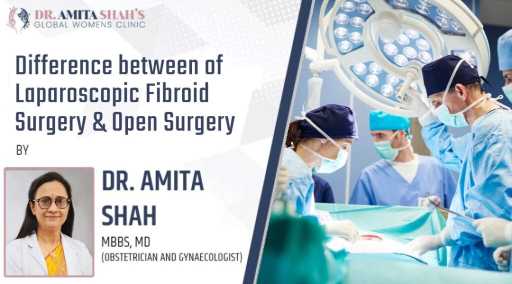 Difference between of Laparoscopic Fibroid Surgery & Open Surgery