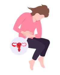 Sudden sharp pelvic pain