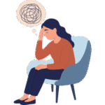 Mood changes such as anxiety or depression